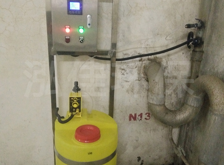 青岛软化水设备公司安装的加氯设备