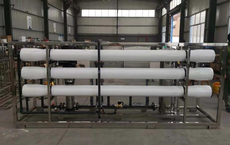 青岛纯水设备安装调试完成投入使用中